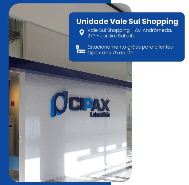 Laboratório Cipax - Unidade Vale Sul